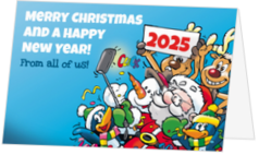 Kerst- en Nieuwjaarskaarten - kerstkaart 631075B